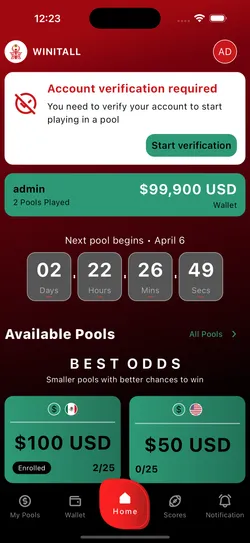 App registration screen on Android showing SMS consent option